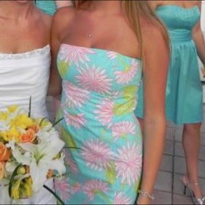 Lilly Pulitzer Strapless Dress